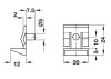 Shelf Support, Plug in, for Wooden and Glass Shelves and  5 mm Holes