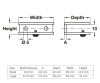 Shelf Support Clamp Design for Glass and Wooden Shelves