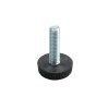 Round Adjustable Leveling Furniture Feet M8 x 17 mm