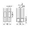 Concealed Hinge 180 for Minimum 16 mm Panel Thickness