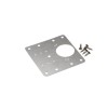 Cupboard Door Hinge Repair Plate with Fixing Screws