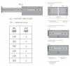 Ball Bearing Drawer Slide Runner for 35mm High