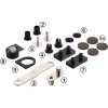 Table Top Swivel Fitting  Set