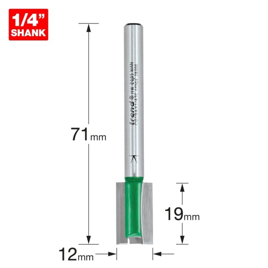 Trend Craft Pro Two Flute Straight Bits