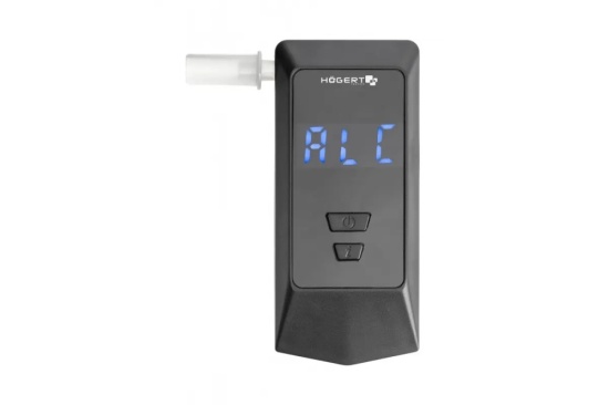 Alcohol breathalyzer with LCD display