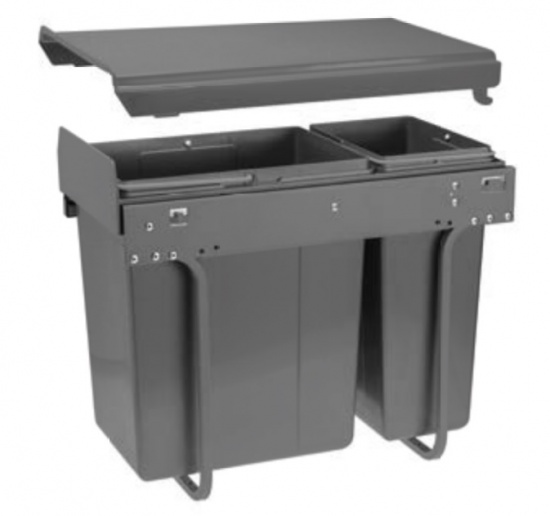 Practic ECO Pull Out Recycle Waste Bin for 300mm Unit